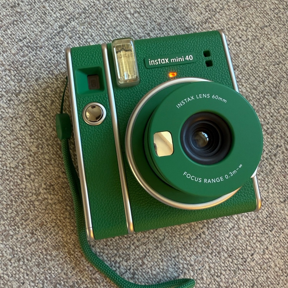 Instax Mini 40- Hearth & Hand Green Instant Camera